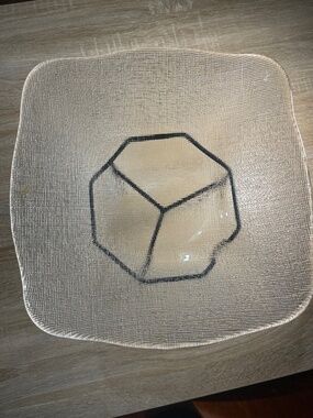 Indoor fruit bowl with iron stand